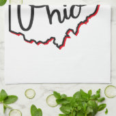 Ohio Day Theedoek (Gevouwen)