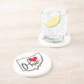 Ohio Day Zandsteen Onderzetter (Zijkant)