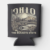 Ohio de Buckeye staat Blikjeskoeler (Voorkant)
