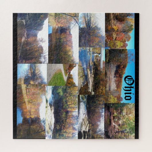 OHIO DE BUCKEYE STATE Puzzle Legpuzzel (Horizontaal)