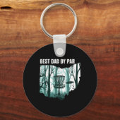 Ohio Disc Golf Papa Cool Ohioan Schijven Frisbees Sleutelhanger (Voorkant)