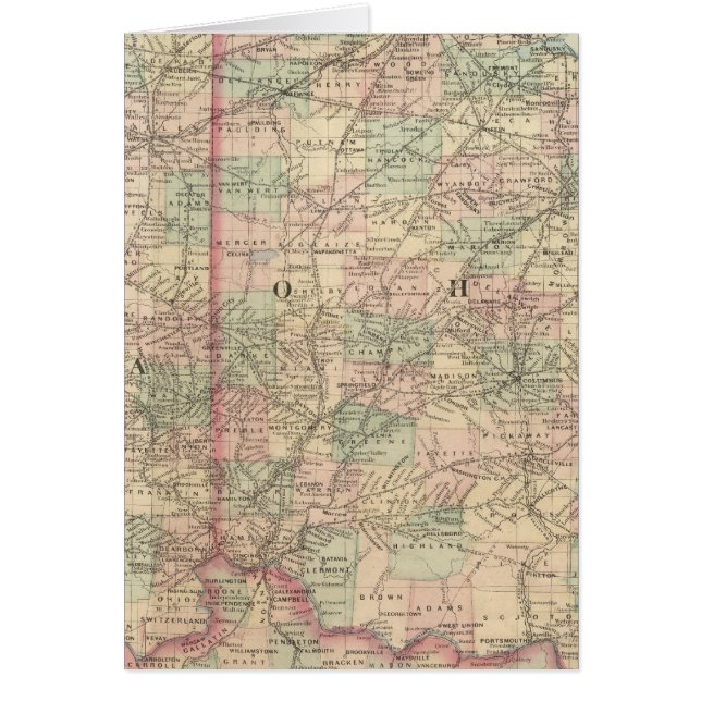 Ohio en Indiana (Voorkant)