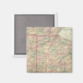 Ohio en Indiana Magneet (Voorkant / Achterkant)