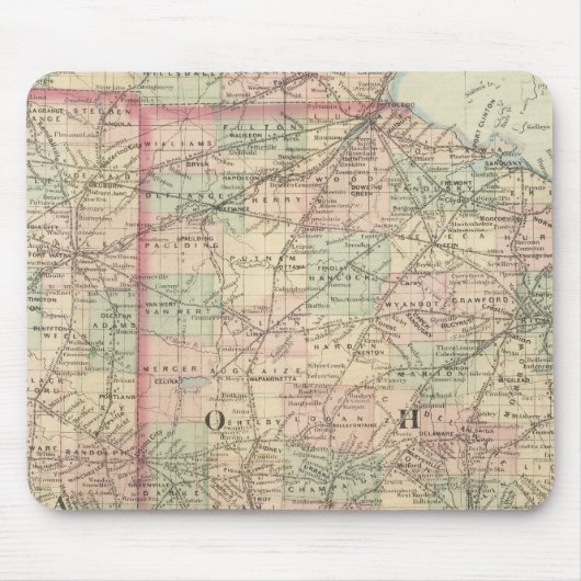 Ohio en Indiana Muismat (Voorkant)