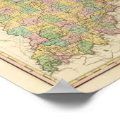 Ohio en Indiana Poster (Hoek)