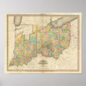Ohio en Indiana Poster (Voorkant)