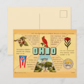  Ohio Feiten Briefkaart (Voorkant / Achterkant)