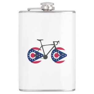 Ohio Flag Cycling Heupfles