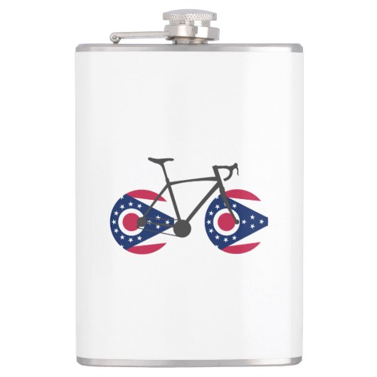 Ohio Flag Cycling Heupfles (Voorkant)