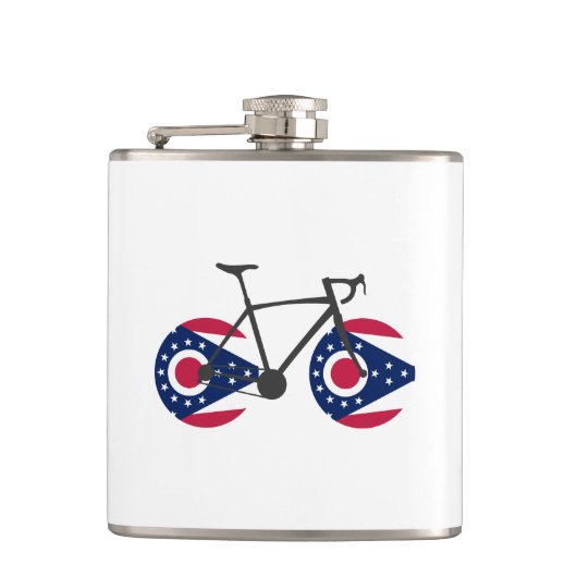 Ohio Flag Cycling Heupfles (Voorkant)