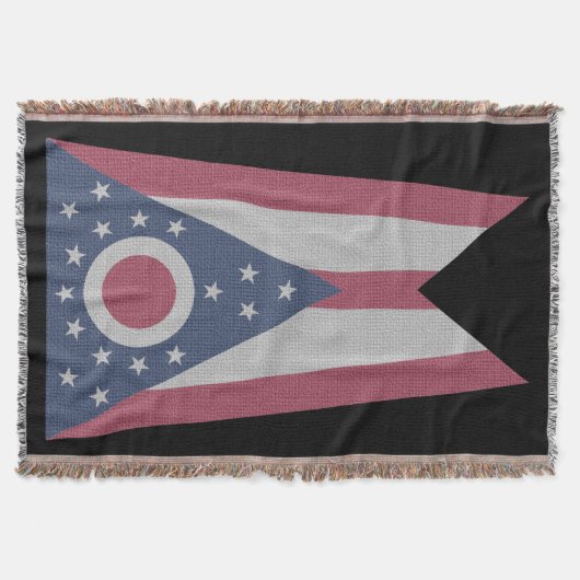 Ohio Flag Deken (Voorkant)