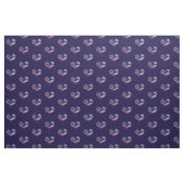  Ohio Flag Hearts Stof (Fat Quarter)