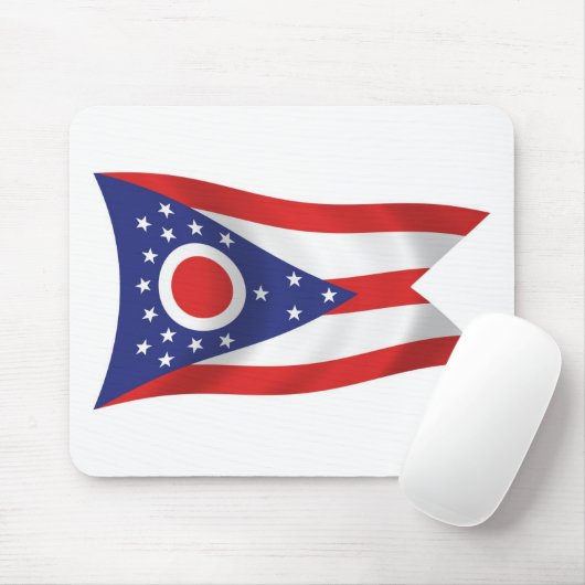 Ohio Flag Mousepad Muismat (Met muis)