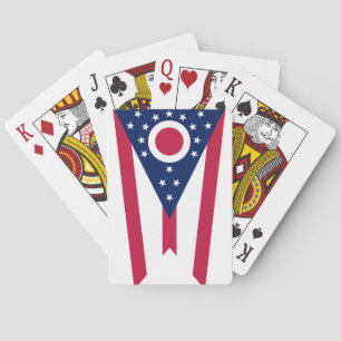 OHIO FLAG POKERKAARTEN