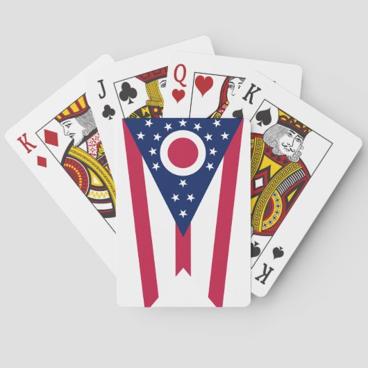 OHIO FLAG POKERKAARTEN (Achterkant)