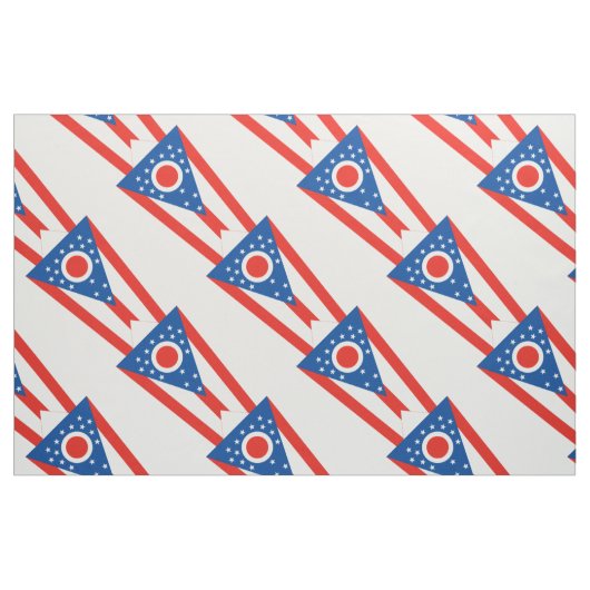OHIO Flag Stof (Yard (91,4 cm))