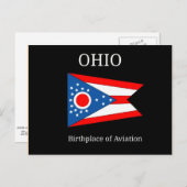 Ohio: Geboorteplaats van de luchtvaart Briefkaart (Voorkant / Achterkant)