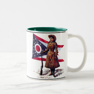 Ohio Girl, Annie Oakley Tweekleurige Koffiemok