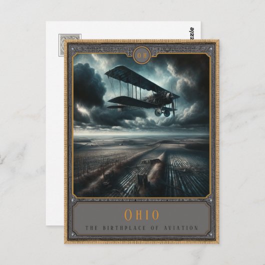 Ohio | Gotische kunst Briefkaart (Voorkant / Achterkant)