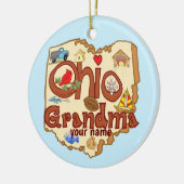 Ohio Grandma Keramisch Ornament (Links)