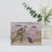 OHIO GRAPPIGE ANSICHTKAART BRIEFKAART (Staand voorkant)