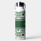 Ohio Green Gingham Waterfles (Voorkant)