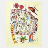  Ohio Greetings Fleece Blanket Deken (Voorkant)