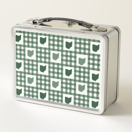 Ohio Groen Gingham (Achterkant)