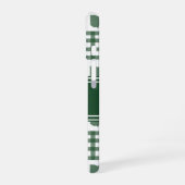 Ohio Groen Gingham iPhone 16 Hoesje (Linkerkant)