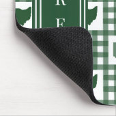 Ohio Groen Gingham Muismat (Hoek)