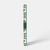 Ohio Groen Gingham Samsung Galaxy Hoesje (Linkerkant)
