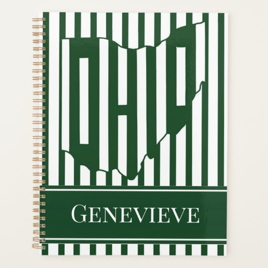 Ohio Groene Streep Planner (Voorkant)