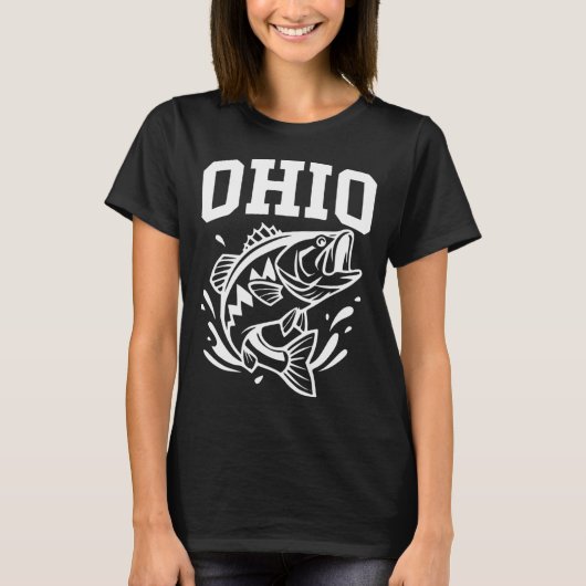 Ohio grootbekbaars t-shirt (Voorkant)