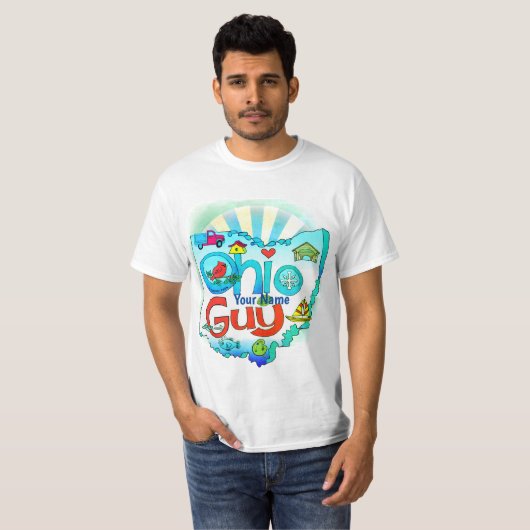 Ohio Guy t-shirt (Voorkant volledig)