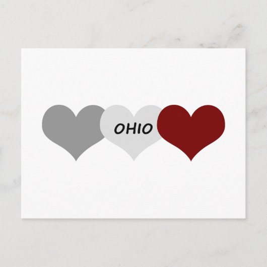Ohio Heart Briefkaart (Voorkant)