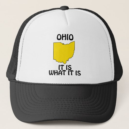 Ohio - Het is wat het is Trucker Pet (Voorkant)