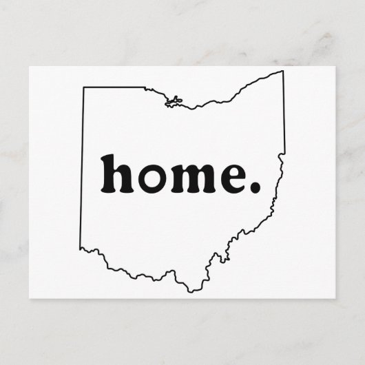 Ohio Home Briefkaart (Voorkant)