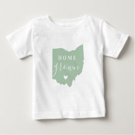 Ohio Home Grown | Bewerkbare kleuren State Map