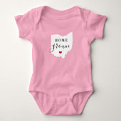 Ohio Home Grown State T-shirt (Voorkant)