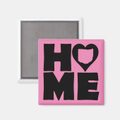 Ohio Home Heart State Koelkastmagneet Magneet (Voorkant / Achterkant)