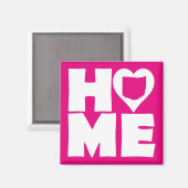 Ohio Home Heart State Koelkastmagneet Magneet (Voorkant / Achterkant)