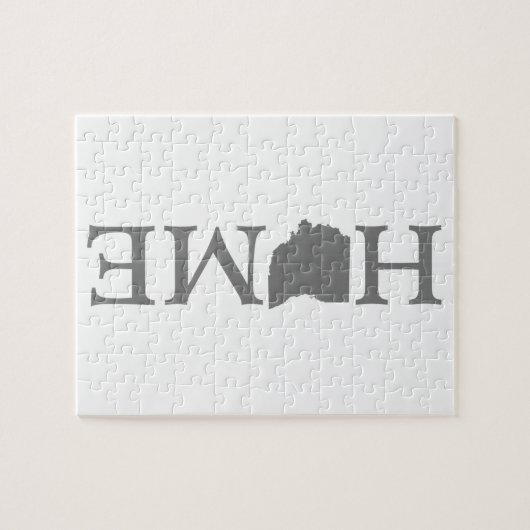 Ohio Home State Word Art Legpuzzel (Horizontaal)