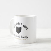 Ohio Home Sweet Home Familie Monogram Mok (Voorkant links)