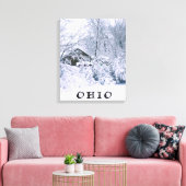 OHIO IN WINTER 2020 CANVAS AFDRUK (Insitu (Woonkamer))