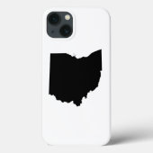 Ohio in zwart-wit Case-Mate iPhone case (Achterkant)
