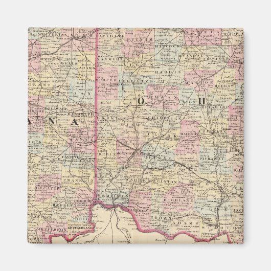 Ohio, Indiana Magneet (Voorkant)