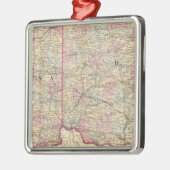 Ohio, Indiana Metalen Ornament (Links)