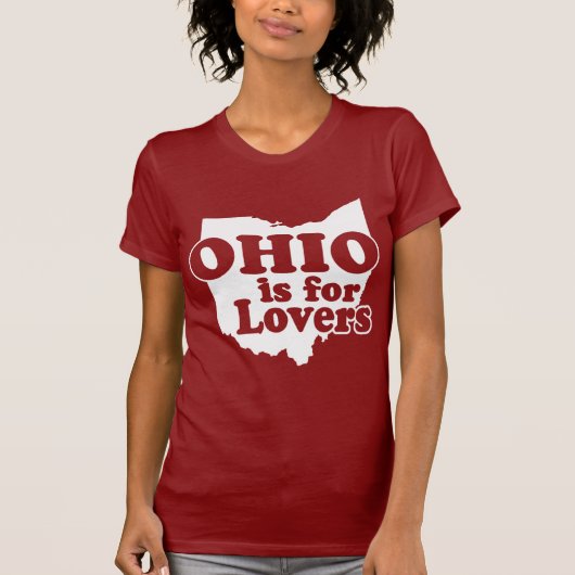 Ohio is voor geliefden t-shirt (Voorkant)