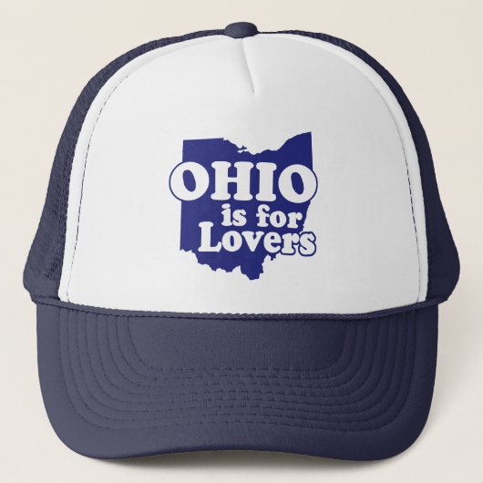 Ohio is voor geliefden trucker pet (Voorkant)