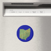 Ohio Kaart magneet (Insitu (Vaatwasser))